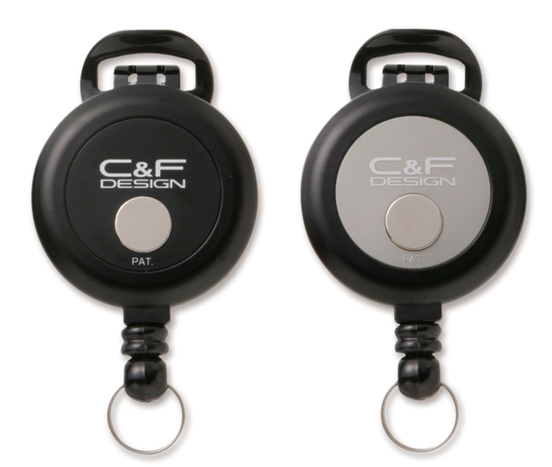 【CFA-72/BK】 Black/Flex Pin-On Reel